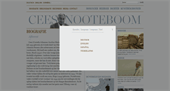 Desktop Screenshot of ceesnooteboom.com