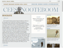 Tablet Screenshot of ceesnooteboom.nl
